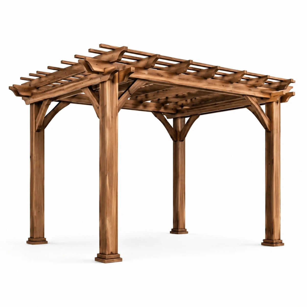 Pérgola de Madera de Cedro para Exterior